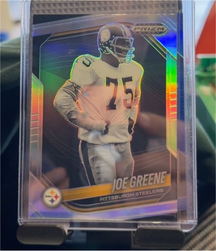 2025 Panini Prizm Black #122 Joe Greene — front