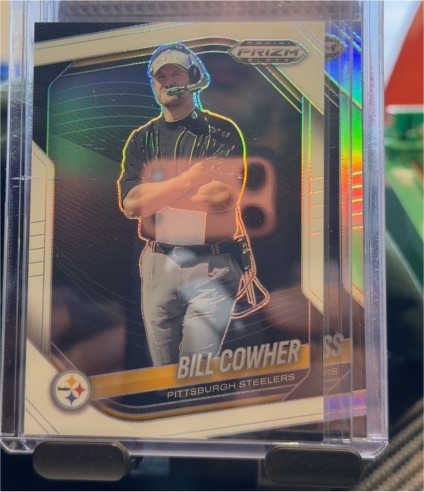 2025 Panini Prizm Black #118 Bill Cowher — front