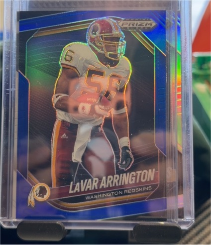 2025 Panini Prizm Black #150 LaVar Arrington — front