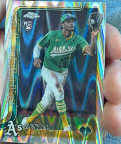 2025 Topps Chrome Update #USC15 Denzel Clarke — front