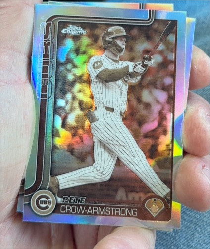 2025 Topps Chrome Update Series #USC76 Pete Crow-Armstrong — front
