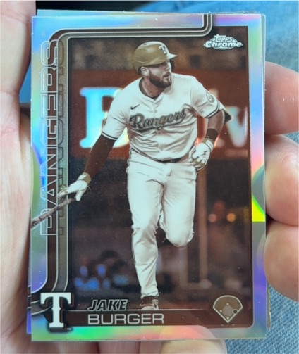 2025 Topps Chrome Update #USC37 Jake Burger — front