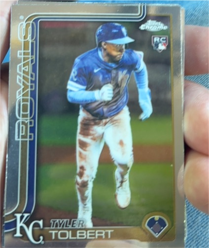 2025 Topps Chrome Update #USC98 Tyler Tolbert — front