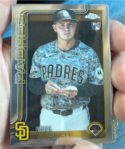 2025 Topps Chrome Update #USC111 Will Wagner — front