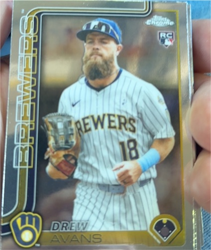 2025 Topps Chrome Update #USC47 Drew Avans — front