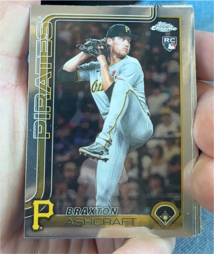 2025 Topps Chrome Update #USC142 Braxton Ashcraft — front