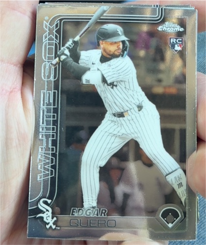 2025 Topps Chrome Update #USC165 Edgar Quero — front