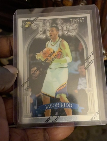1996 Topps Finest #248 Jason Kidd Heirs — front