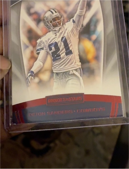 2017 Panini Rookies & Stars Standing Ovation #10 Deion Sanders — front