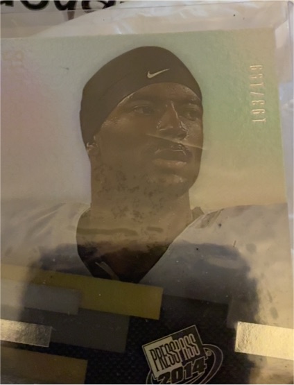 2014 Press Pass Reflectors Gold #d 193/199 — front