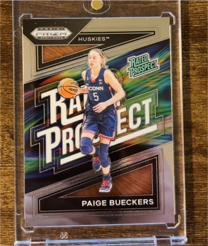 2024 Panini Prizm Draft Picks #2 Paige Bueckers Rated Prospect — front
