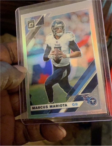 2019 Donruss Optic #94 Marcus Mariota — front