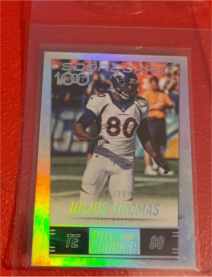 2014 Panini Score Hot 100 #275 Julius Thomas — front