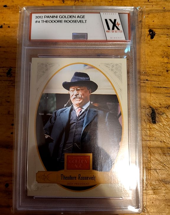 2012 Panini Golden Age #4 Theodore Roosevelt — front