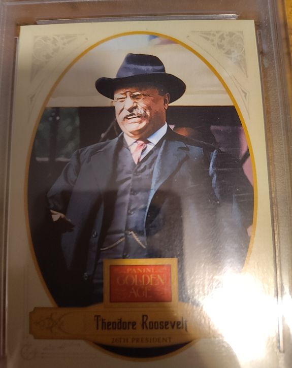 2012 Panini Golden Age #4 Theodore Roosevelt — front