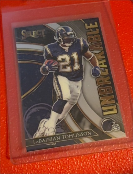 2020 Panini Select #U16 LaDainian Tomlinson Unbreakable — front