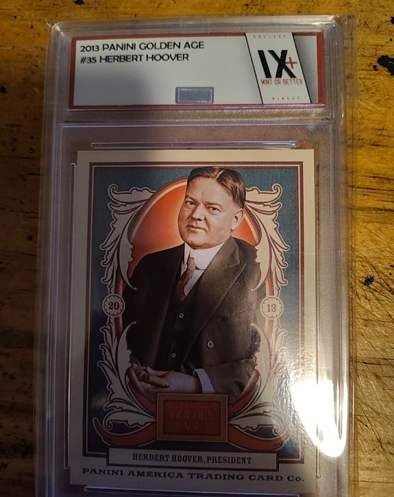 2013 Panini Golden Age #35 Herbert Hoover — front