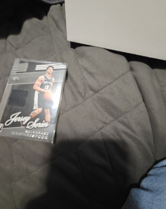 2019-20 Panini Donruss Jersey Series #JS-QW Quinndary Weatherspoon — front