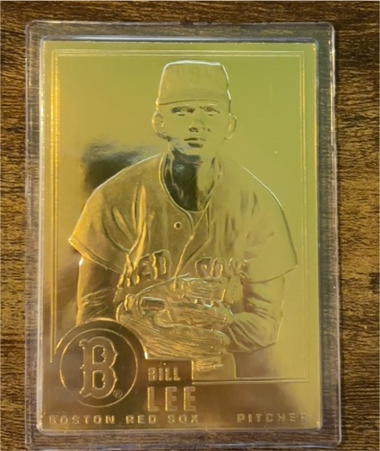 2001 Danbury Mint #139 Bill Lee — front