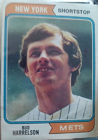 1974 Topps #380 Bud Harrelson — front