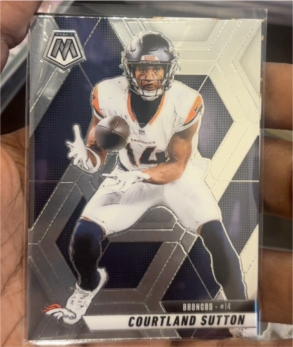 2025 Panini Mosaic #64 Courtland Sutton — front