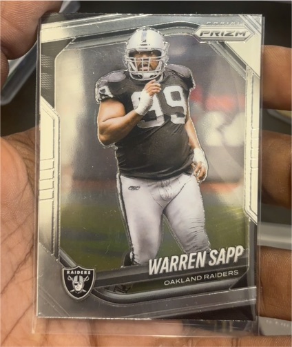 2025 Panini Prizm #212 Warren Sapp — front