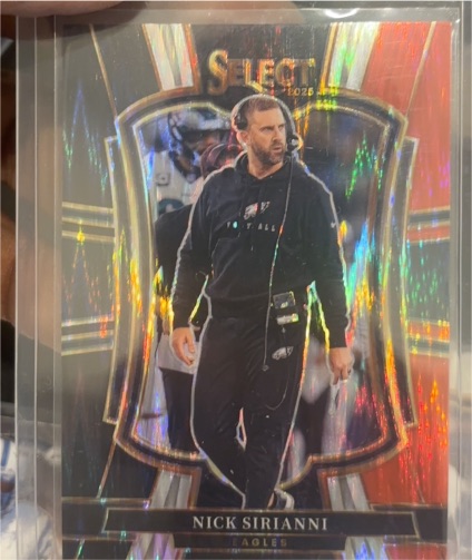 2025 Panini Select Premier Level #192 Nick Sirianni — front