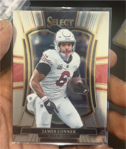 2025 Panini Select Premier Level #123 James Conner — front