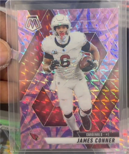 2025 Panini Mosaic #227 James Conner — front