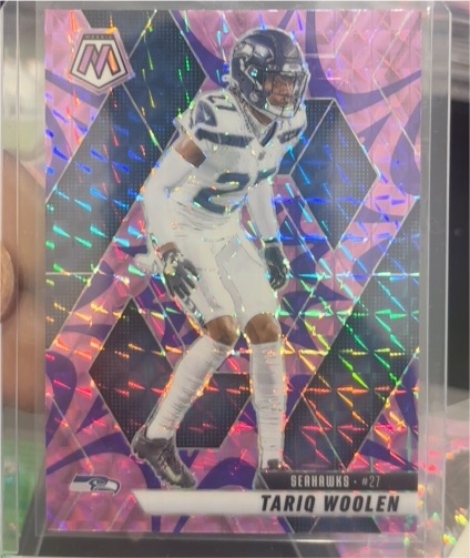2025 Panini Mosaic #116 Tariq Woolen — front