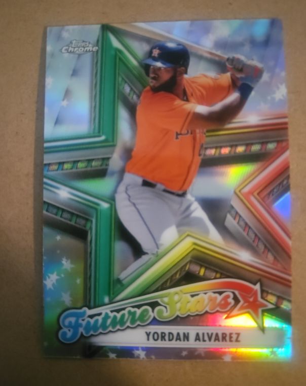 2021 Topps Chrome #FS-8 Yordan Alvarez — front