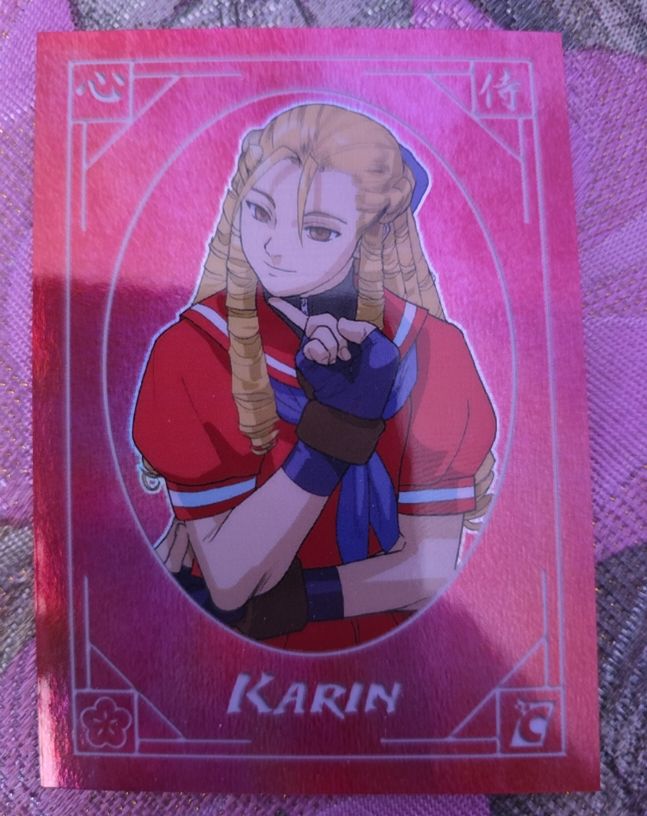 2025 Cardsmiths Street Fighter Alpha #39 Karin Typhoon Foil — front