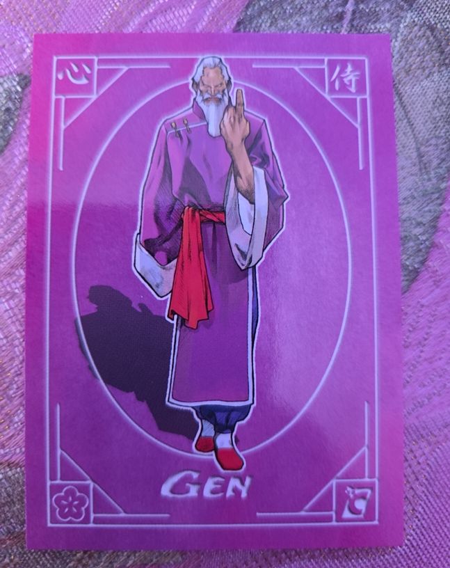2025 Cardsmiths Street Fighter Alpha #14 Gen — front