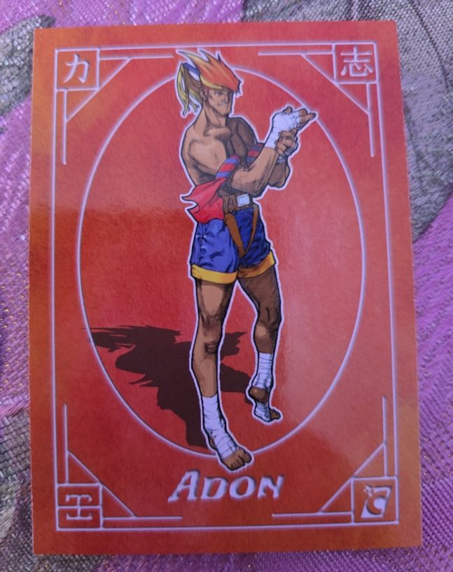 2025 Cardsmiths Street Fighter Alpha Series 1 #37 Adon — front