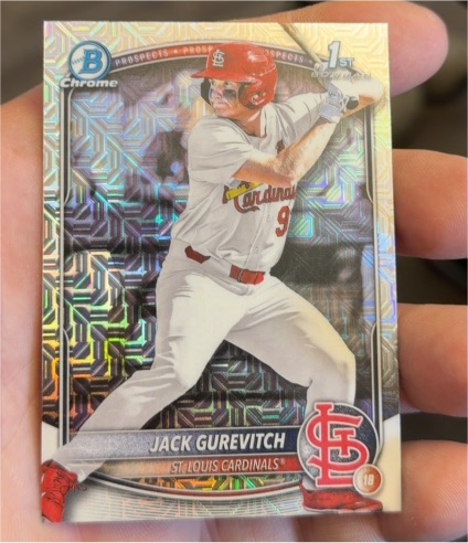 2025 Bowman Draft Chrome #BDC-150 Jack Gurevitch — front