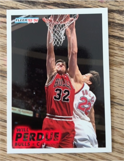 1993-94 Fleer #31 Will Perdue — front