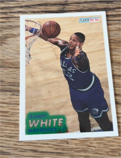 1993-94 Fleer #49 Randy White — front