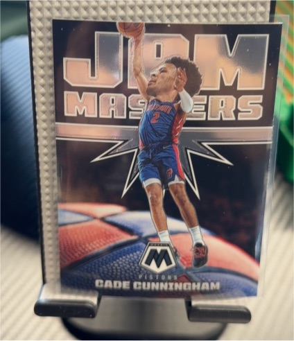 2021-22 Panini Mosaic Jam Masters #16 Cade Cunningham — front