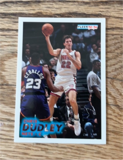 1993-94 Fleer #134 Chris Dudley — front