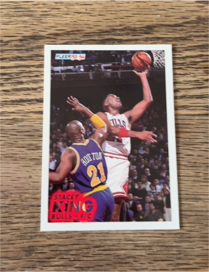 1993-94 Fleer #29 Stacey King — front