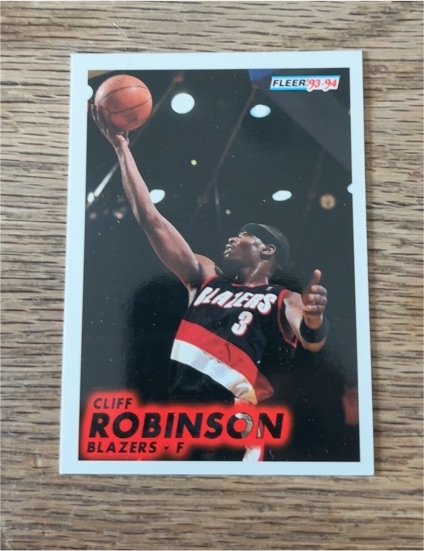 1993-94 Fleer #178 Cliff Robinson — front