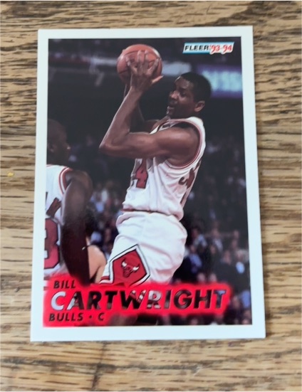 1993-94 Fleer #26 Bill Cartwright — front