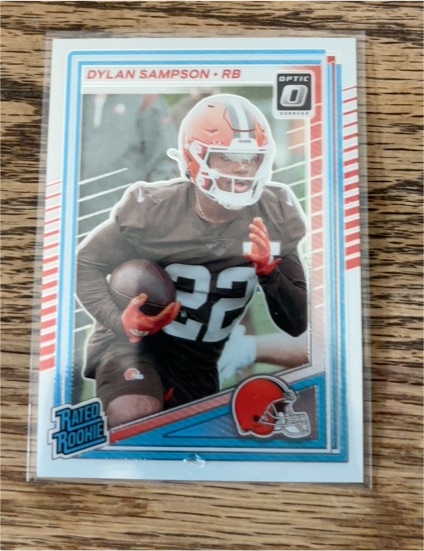 2025 Panini Donruss Optic #238 Dylan Sampson — front