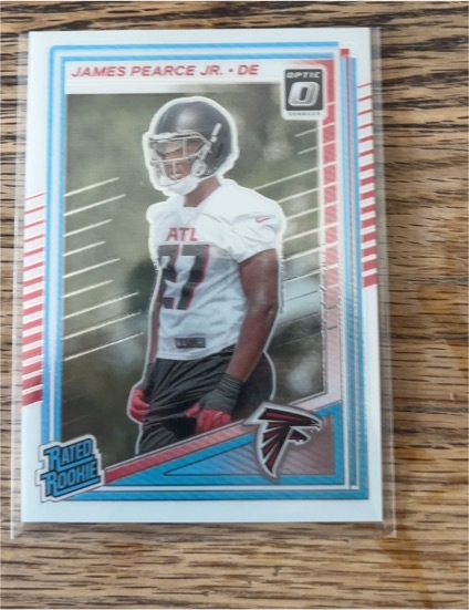 2025 Panini Donruss Optic #240 James Pearce Jr. — front