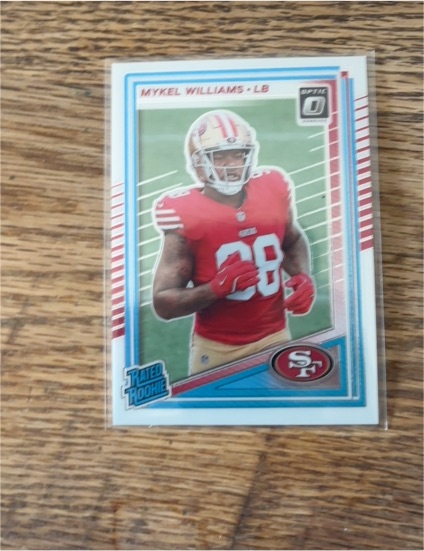 2025 Panini Donruss Optic #210 Mykel Williams — front