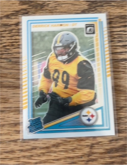 2025 Panini Donruss Optic #257 Derrick Harmon — front