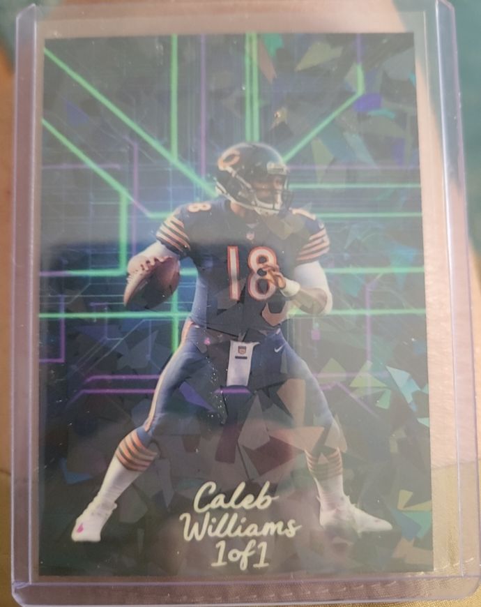 2024 Panini Illusions #1of1 Caleb Williams — front