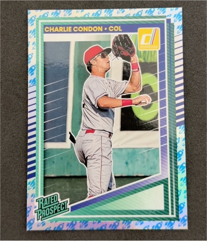 2025 Donruss #194 Charlie Condon — front