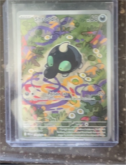 2023 Pokémon TCG Shroodle 149/132 Illustration Rare Mega Evolution — front