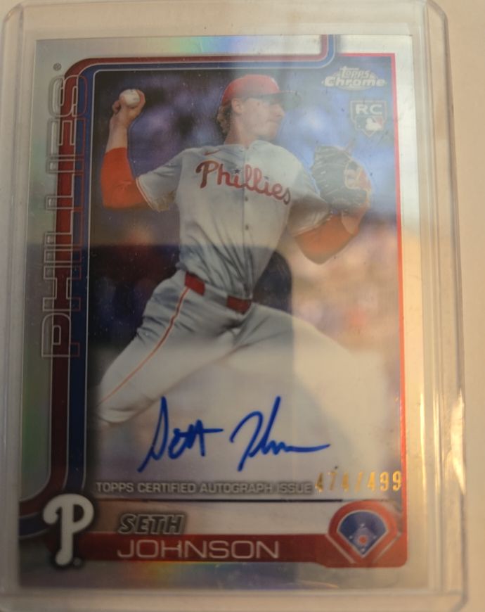 2025 Topps Chrome #RA-SJO Seth Johnson — front